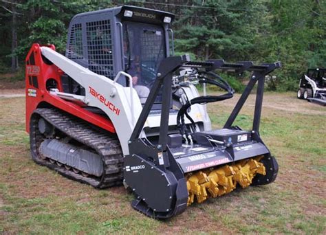 rent skid steer mulcher near me|forestry mulching rental near me.